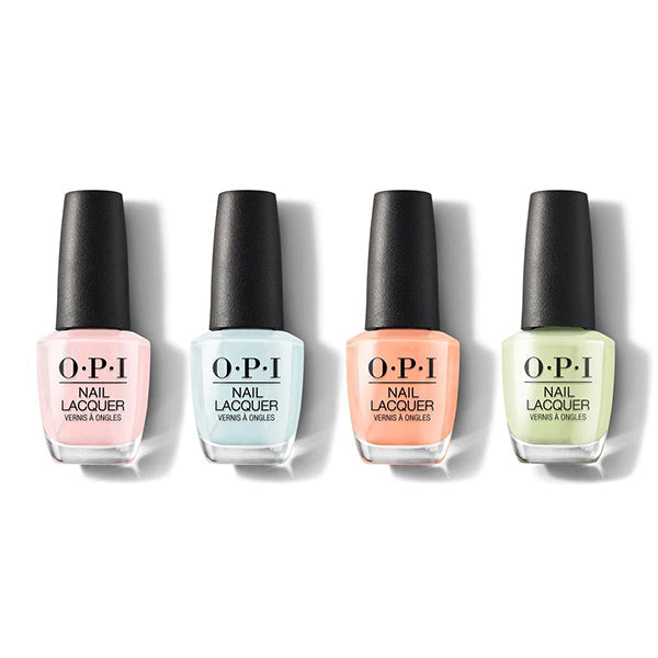Lacquer Set - OPI Pastel Set - Professional Care