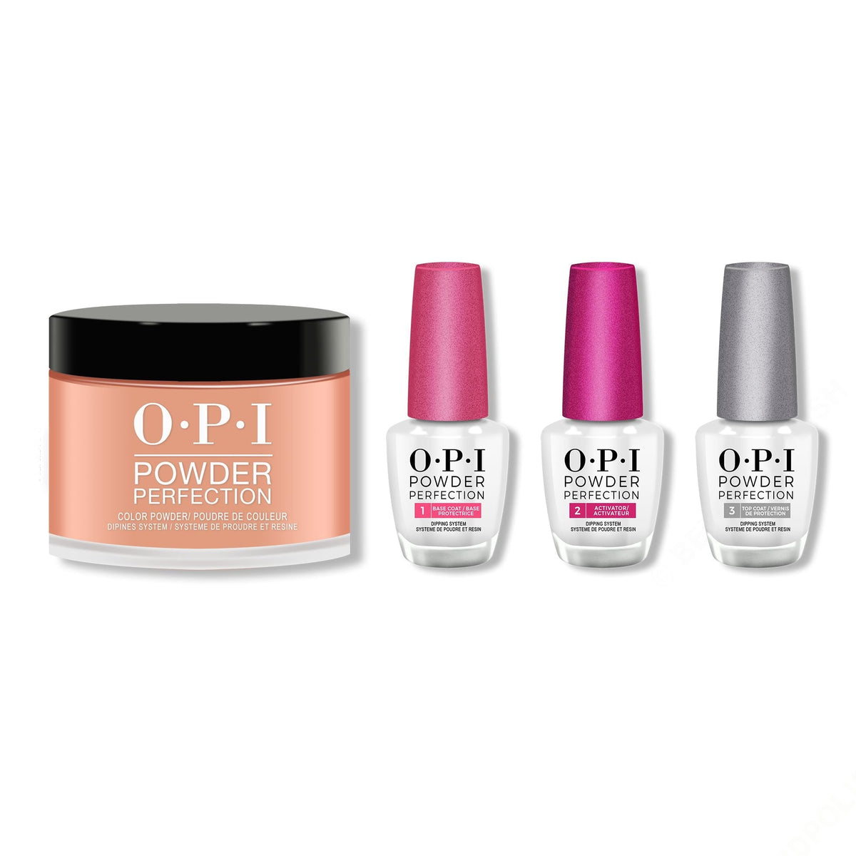 OPI - Dip Powder Combo - Liquid Set & Apricot AF - Professional Care