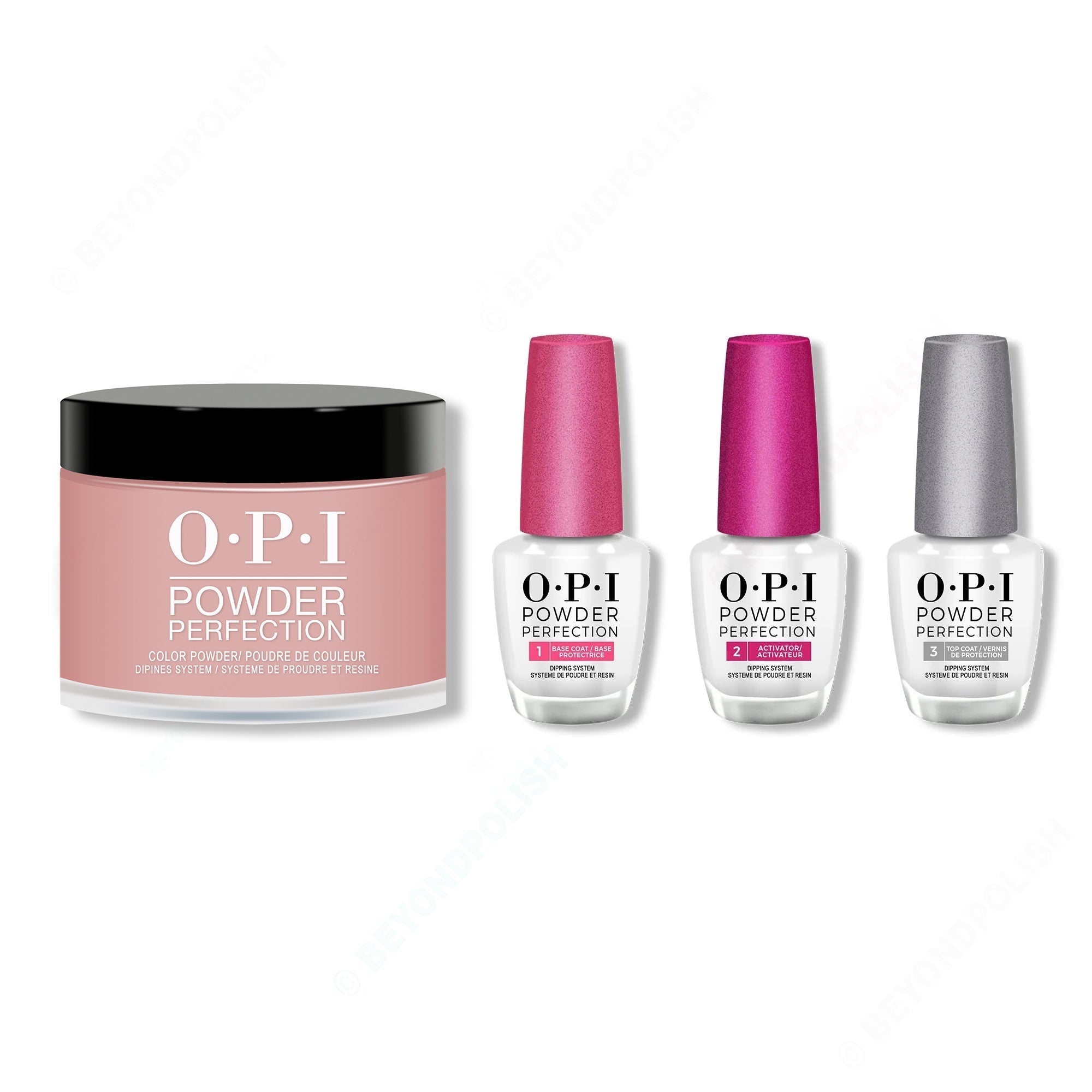 OPI - Dip Powder Combo - Liquid Set & Bare My Soul - Professional Care