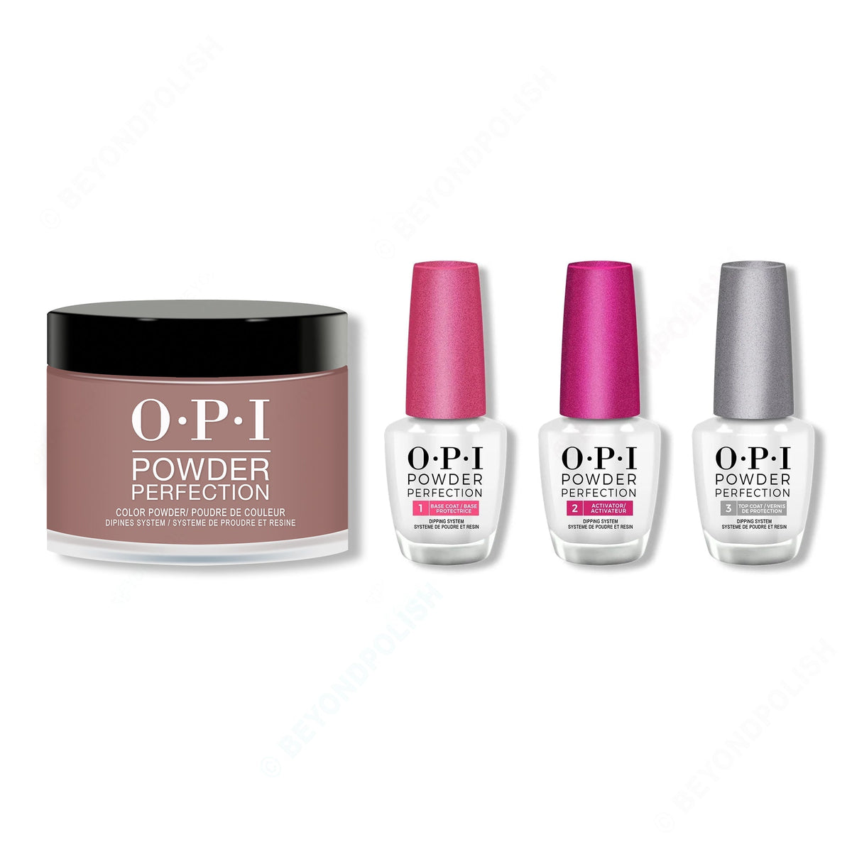 OPI - Dip Powder Combo - Liquid Set & Bonfire Serenade - Professional Care