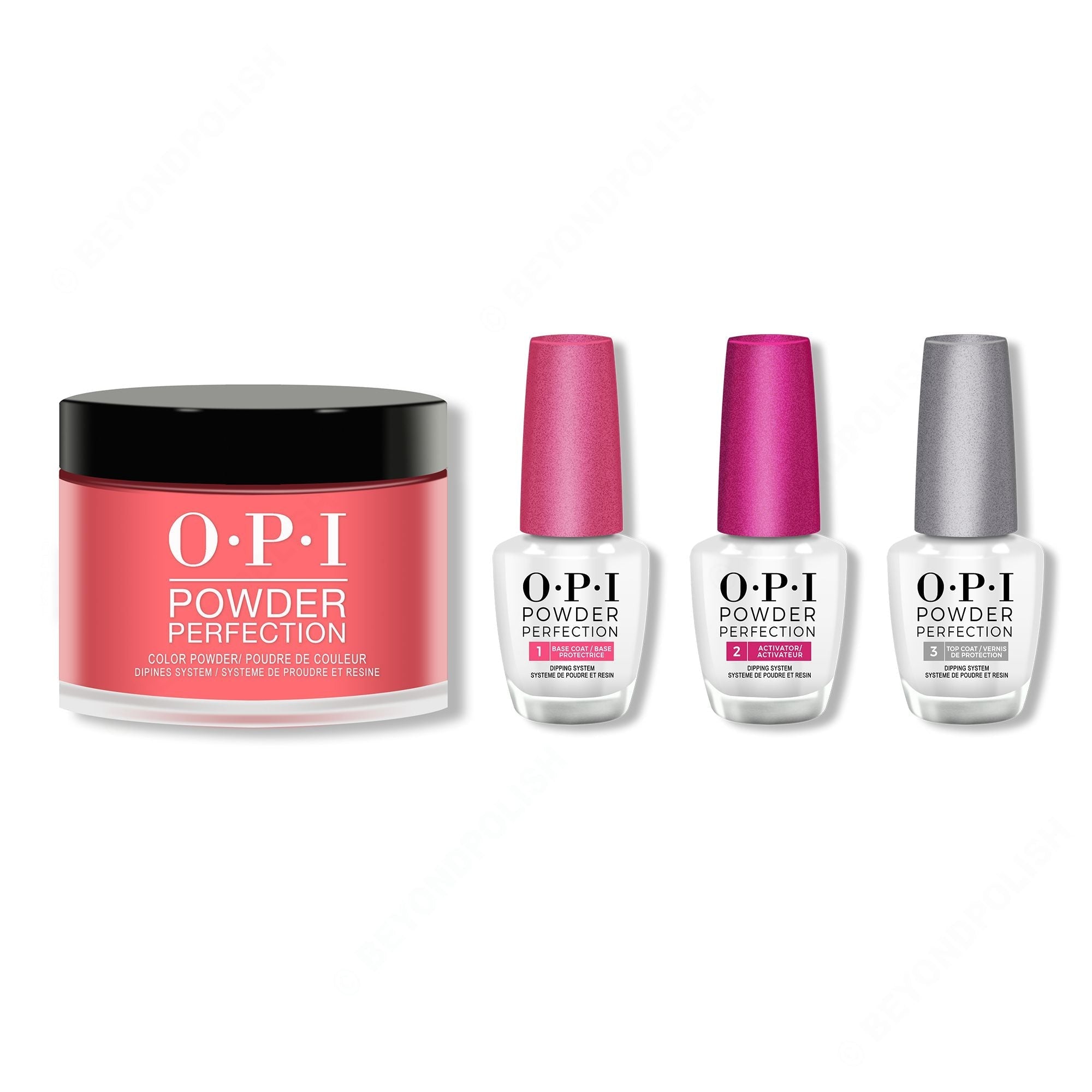 OPI - Dip Powder Combo - Liquid Set & Cajun Shrimp - Professional Care