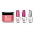 OPI - Dip Powder Combo - Liquid Set & Color So Hot It Berns - Professional Care