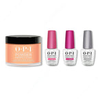 OPI - Dip Powder Combo - Liquid Set & Crawfishin' for a Compliment - Professional Care