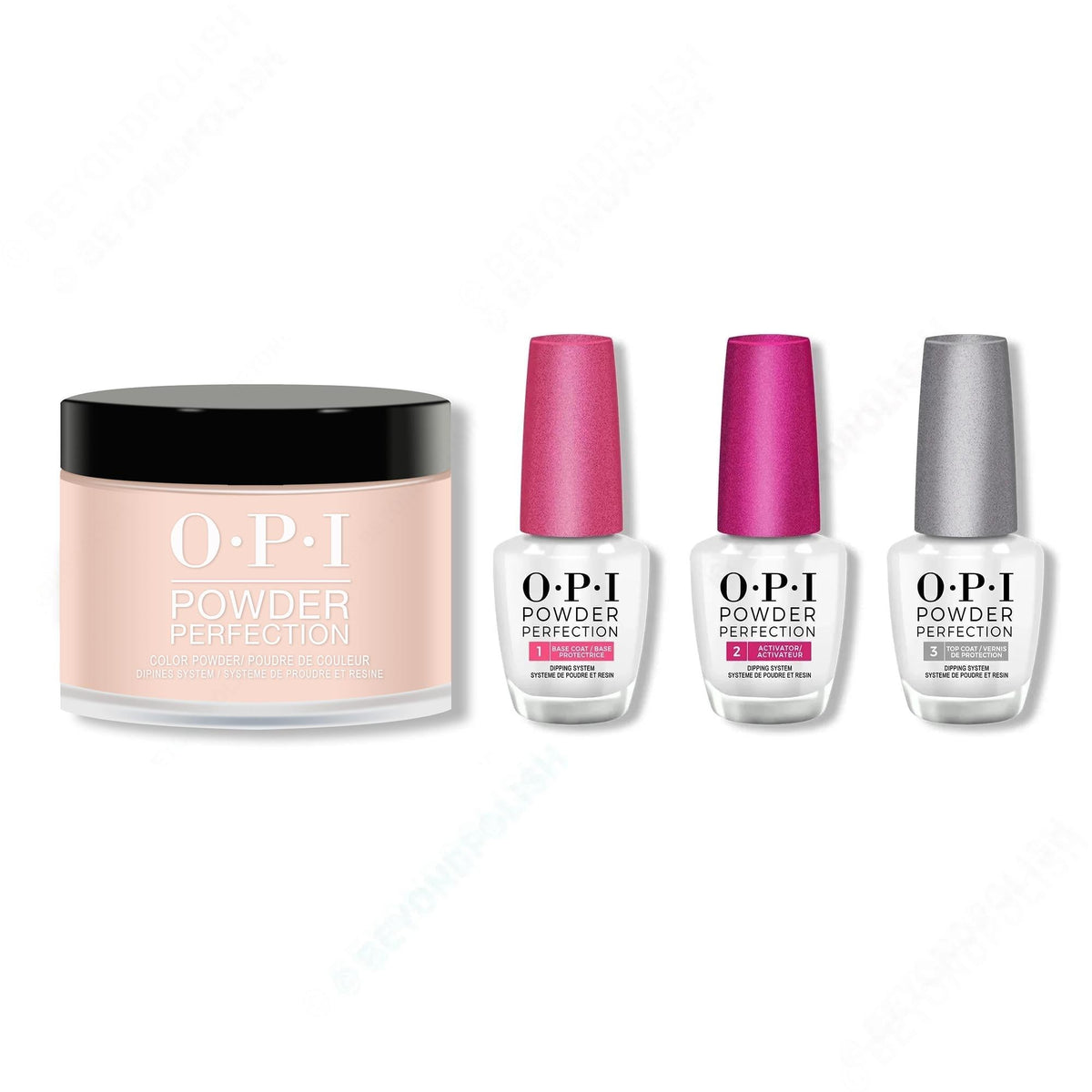 OPI - Dip Powder Combo - Liquid Set & Flannel Aerobics