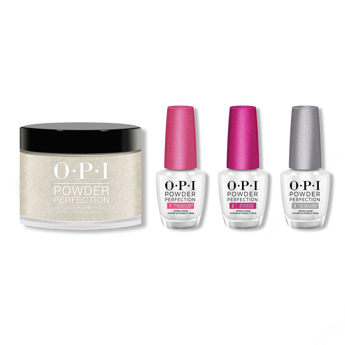 OPI - Dip Powder Combo - Liquid Set & Gliterally Shimmer - Professional Care