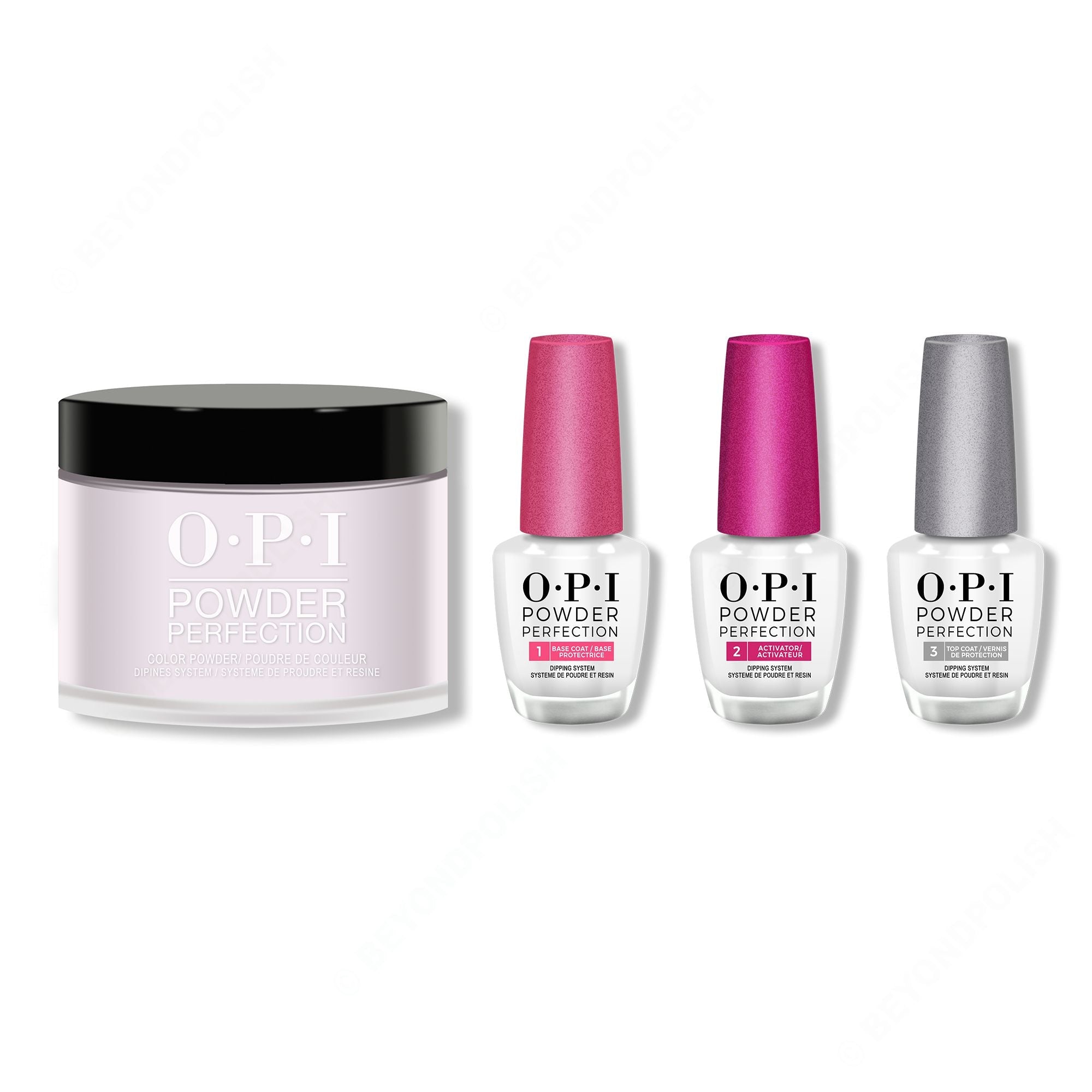 OPI - Dip Powder Combo - Liquid Set & I Am What I Amethyst - Professional Care