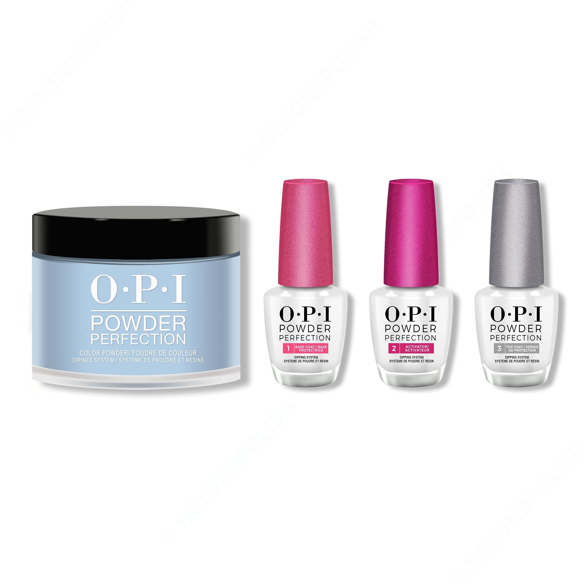 OPI - Dip Powder Combo - Liquid Set & Rich Girls & Po-boys - Professional Care
