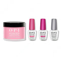 OPI - Dip Powder Combo - Liquid Set & Strawberry Margarita - Professional Care
