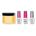 OPI - Dip Powder Combo - Liquid Set & Sun, Sea, and Sand in My Pants - Professional Care