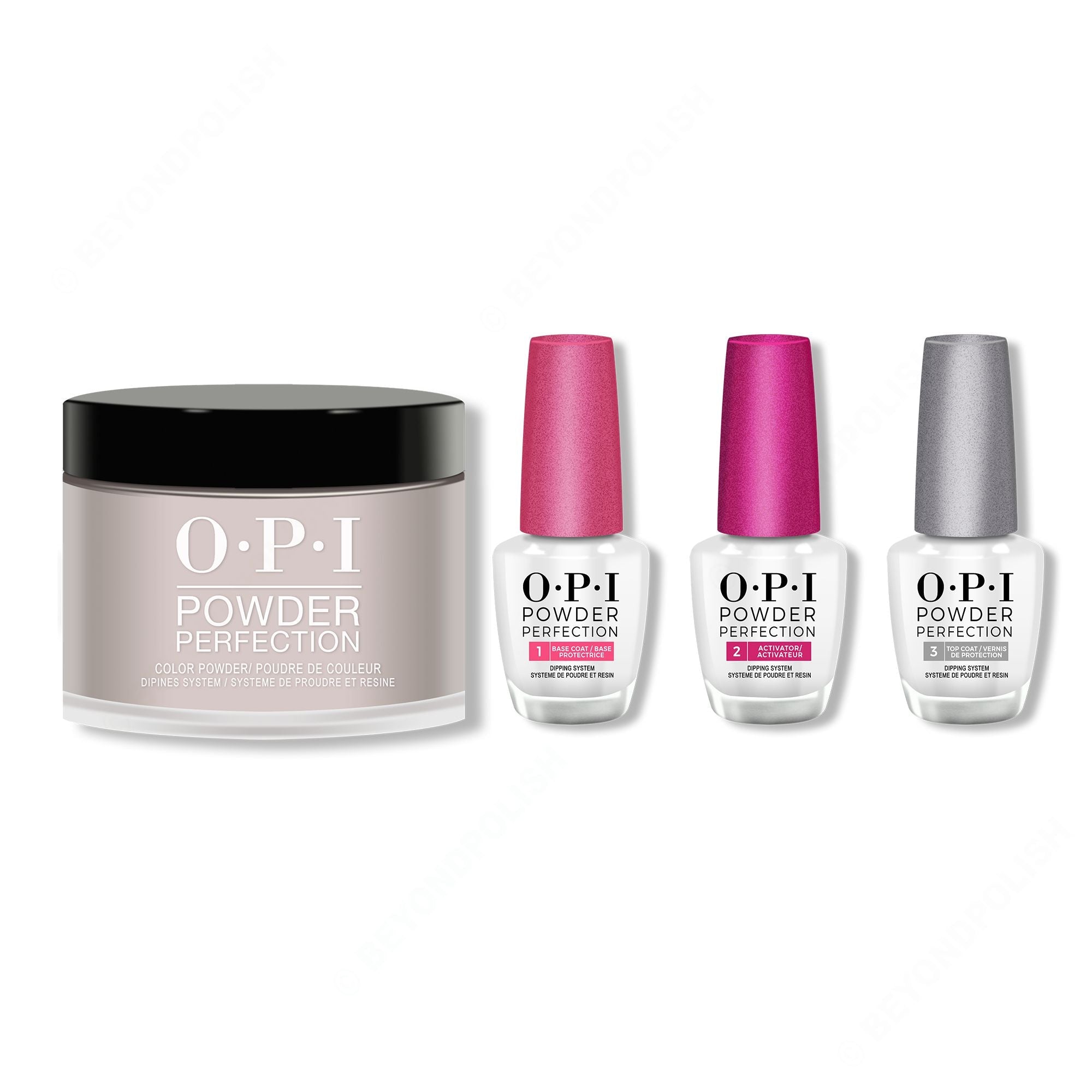 OPI - Dip Powder Combo - Liquid Set & Taupe-less Beach - Professional Care