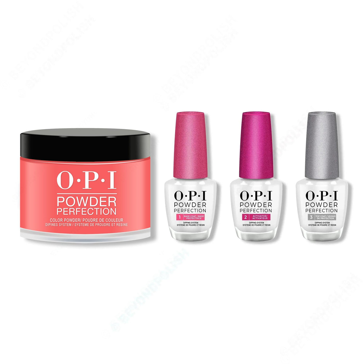 OPI - Dip Powder Combo - Liquid Set & Totally Red-ical - Professional Care