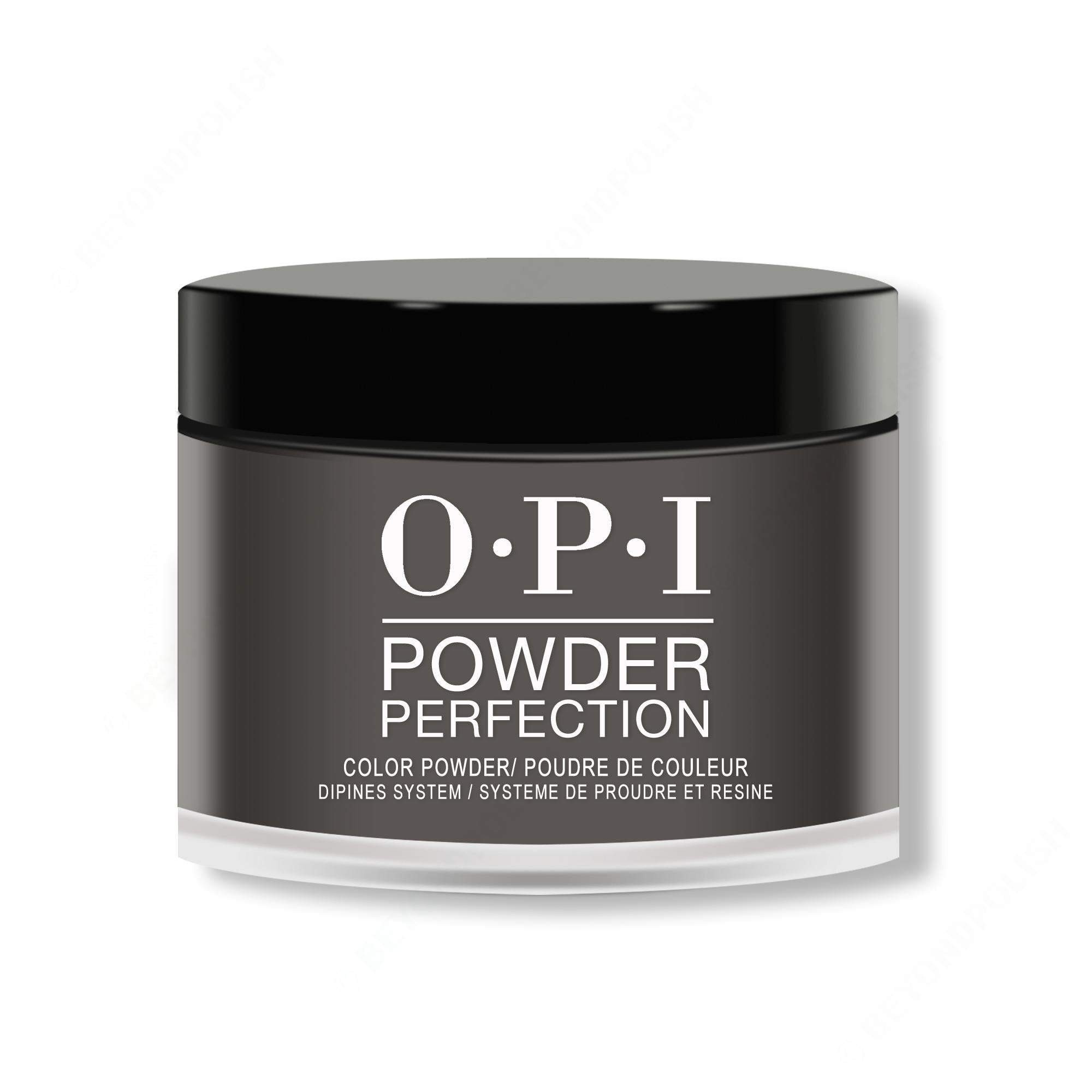 OPI Dipping Powder Perfection - Black Onyx 1.5 oz - Professional Care