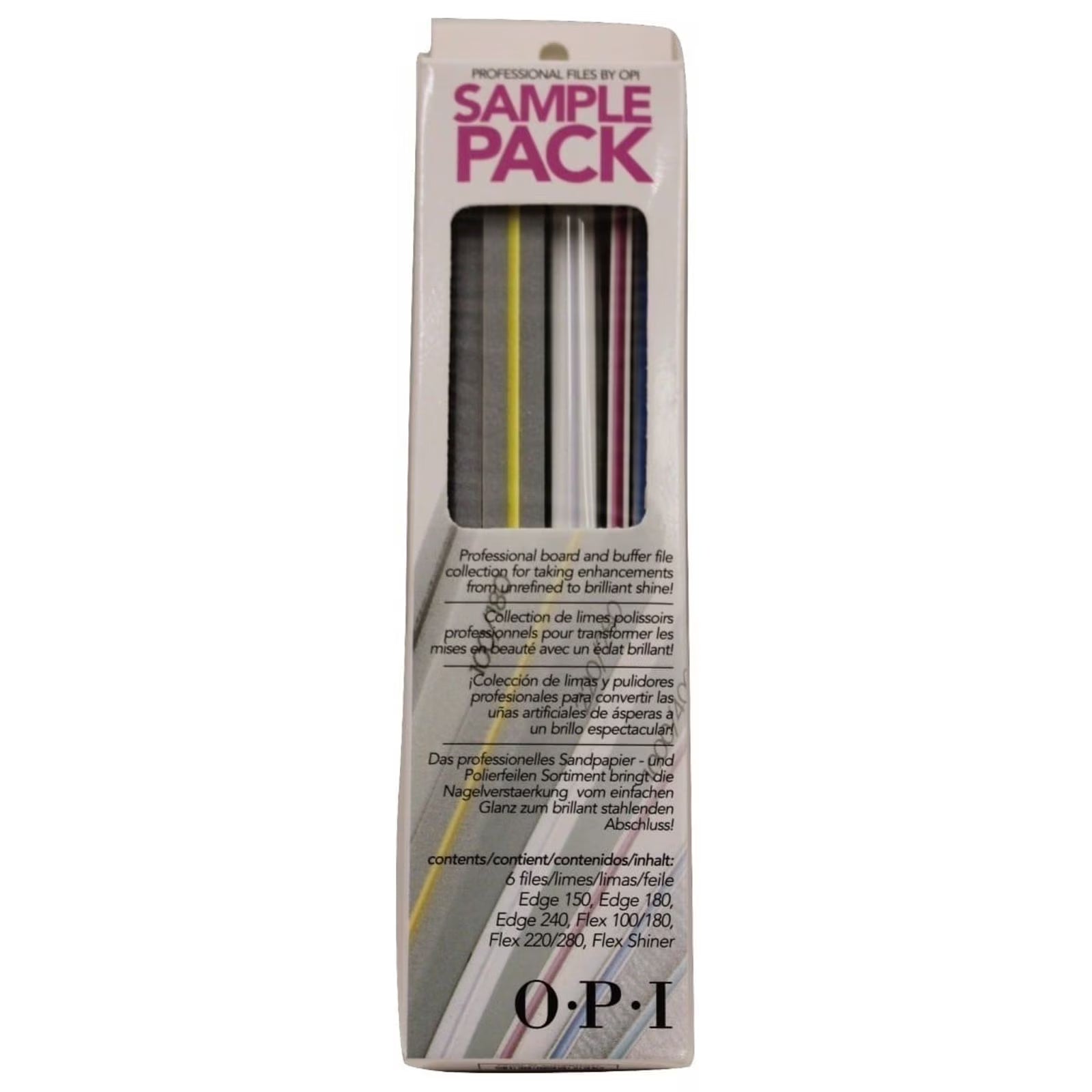 OPI - File Sampler Pack 6 Pc