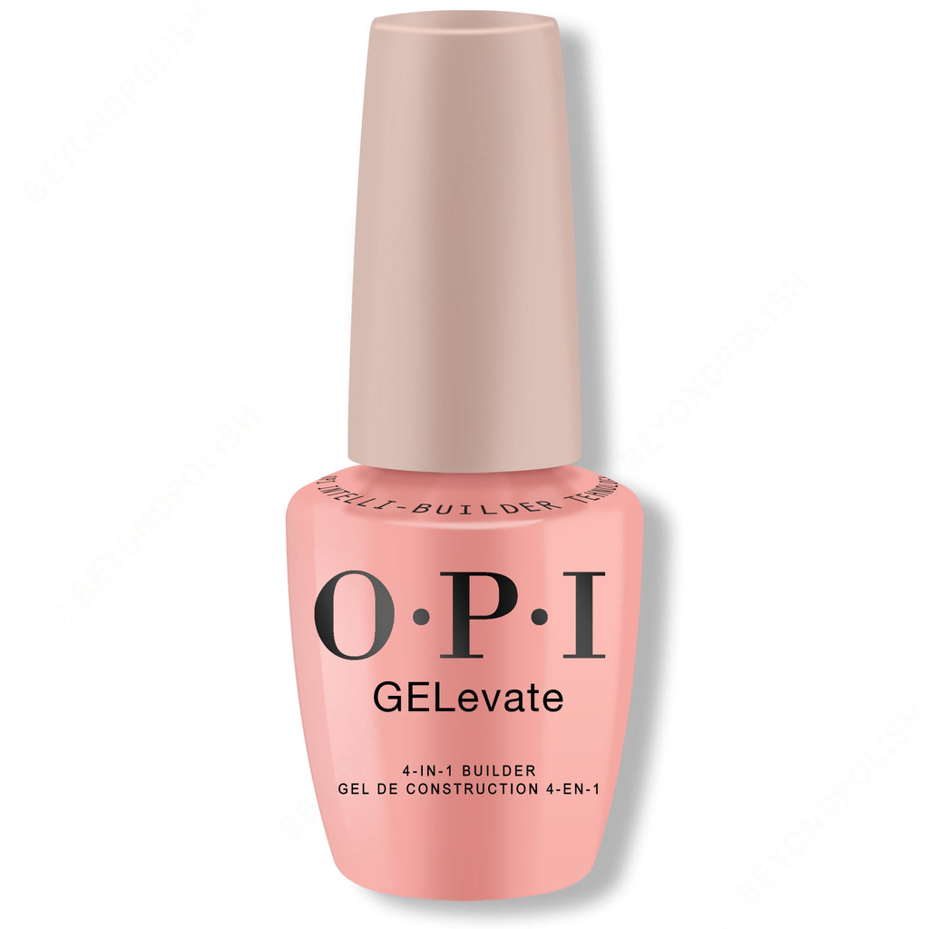 OPI - GELevate 4-In-1 Builder Gel - Pink Over-slay - Professional Care