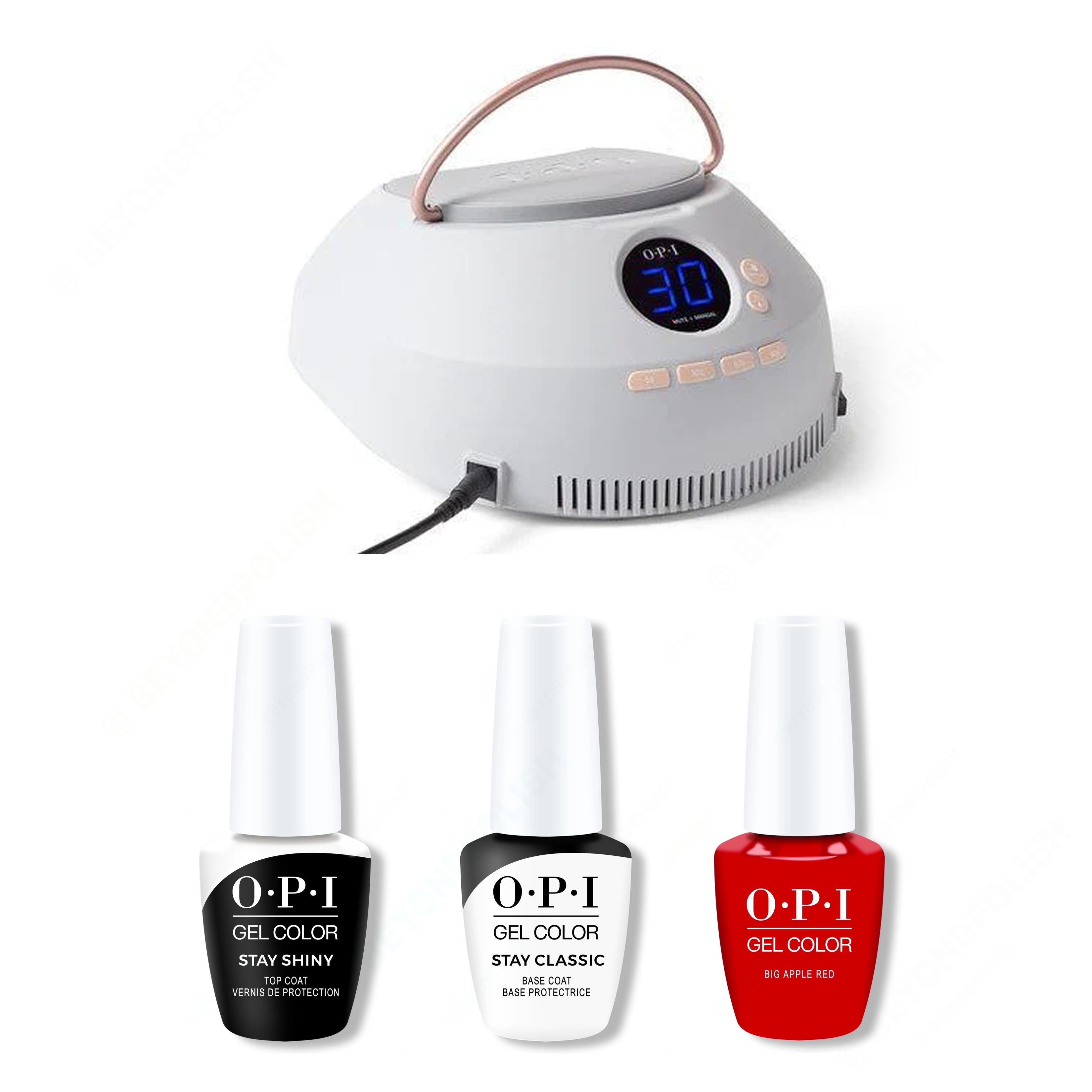 OPI - Gel Basic Kit & Big Apple Red