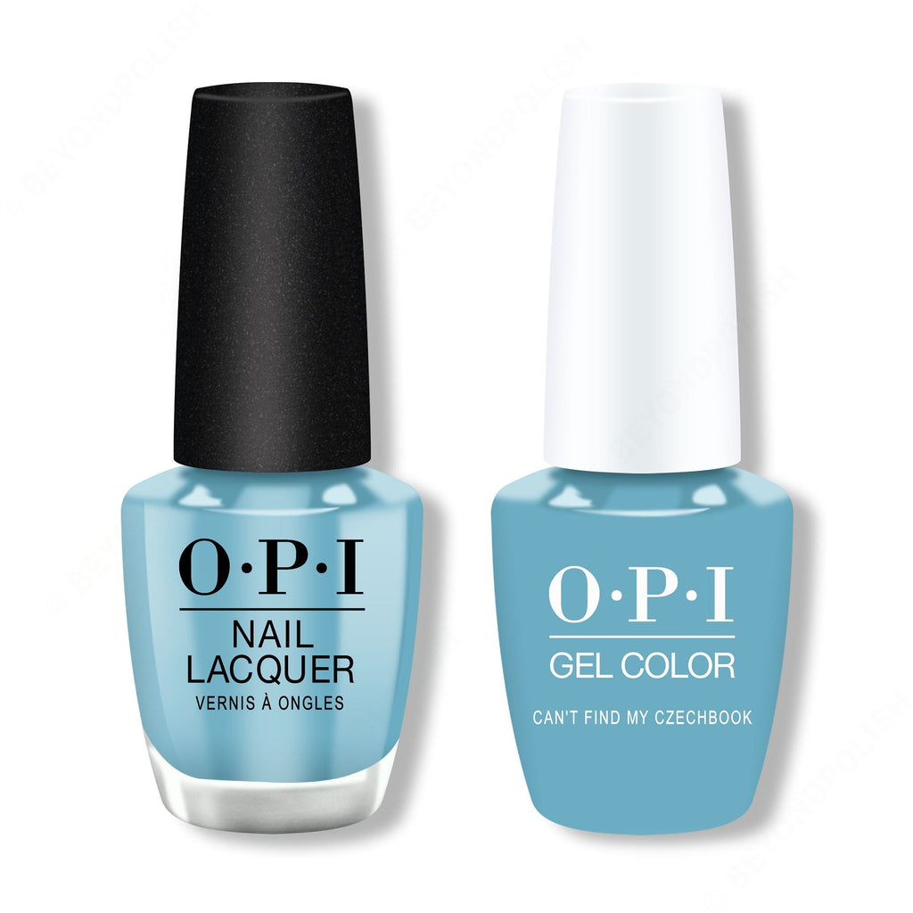 OPI - Gel & Lacquer Combo - Can't Find My Czechbook - Professional Care