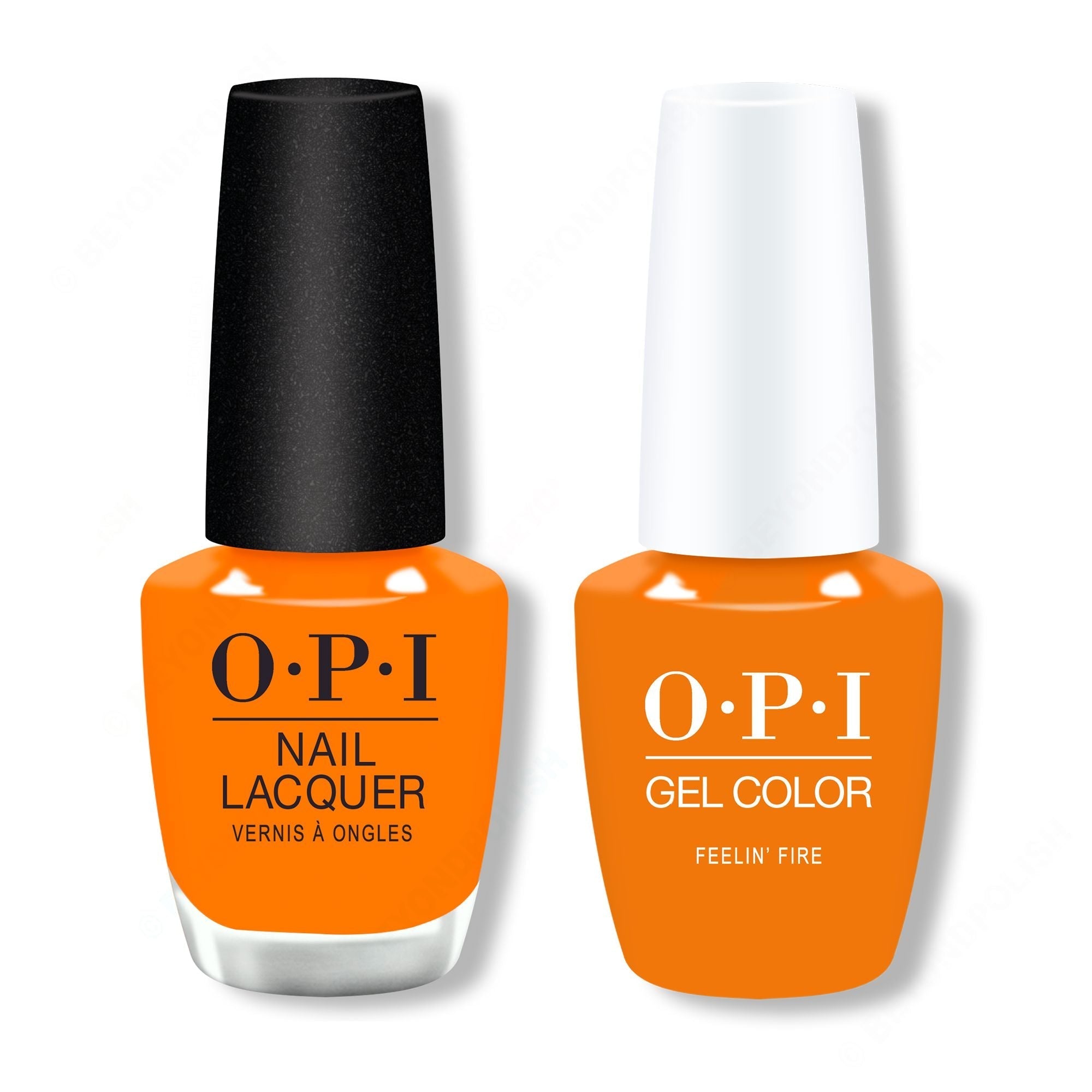 OPI - Gel & Lacquer Combo - Feelin' Fire - Professional Care