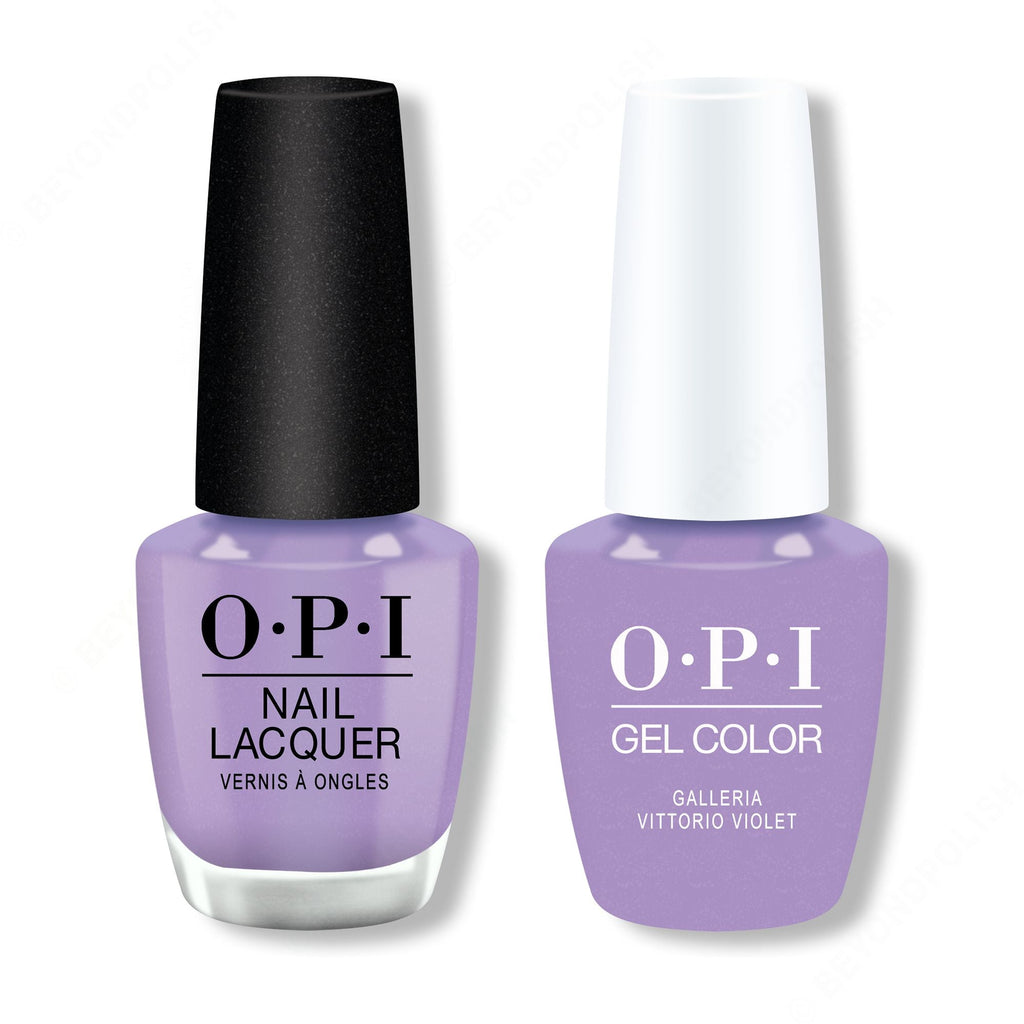 OPI - Gel & Lacquer Combo - Galleria Vittorio Violet - Professional Care