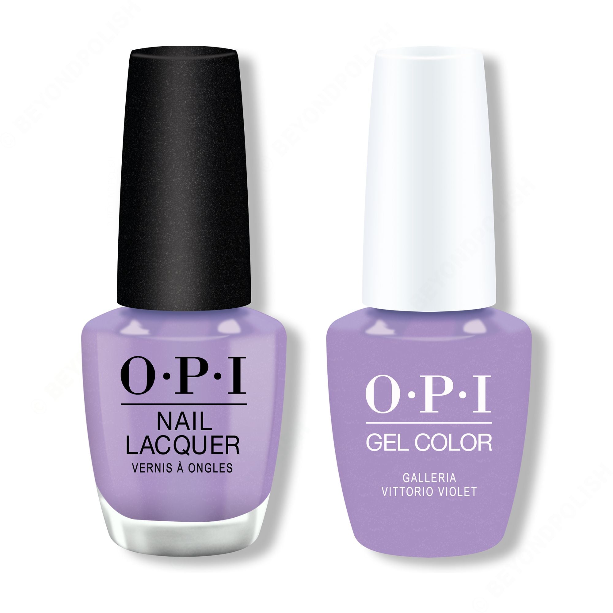 OPI - Gel & Lacquer Combo - Galleria Vittorio Violet - Professional Care