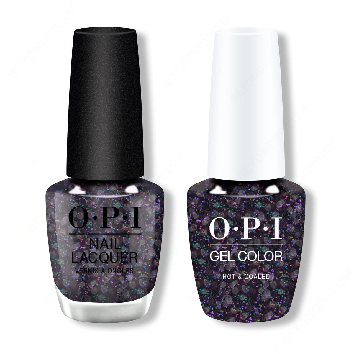 OPI - Gel & Lacquer Combo - Hot & Coaled - Professional Care