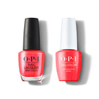 OPI - Gel & Lacquer Combo - Left Your Texts On Red - Professional Care