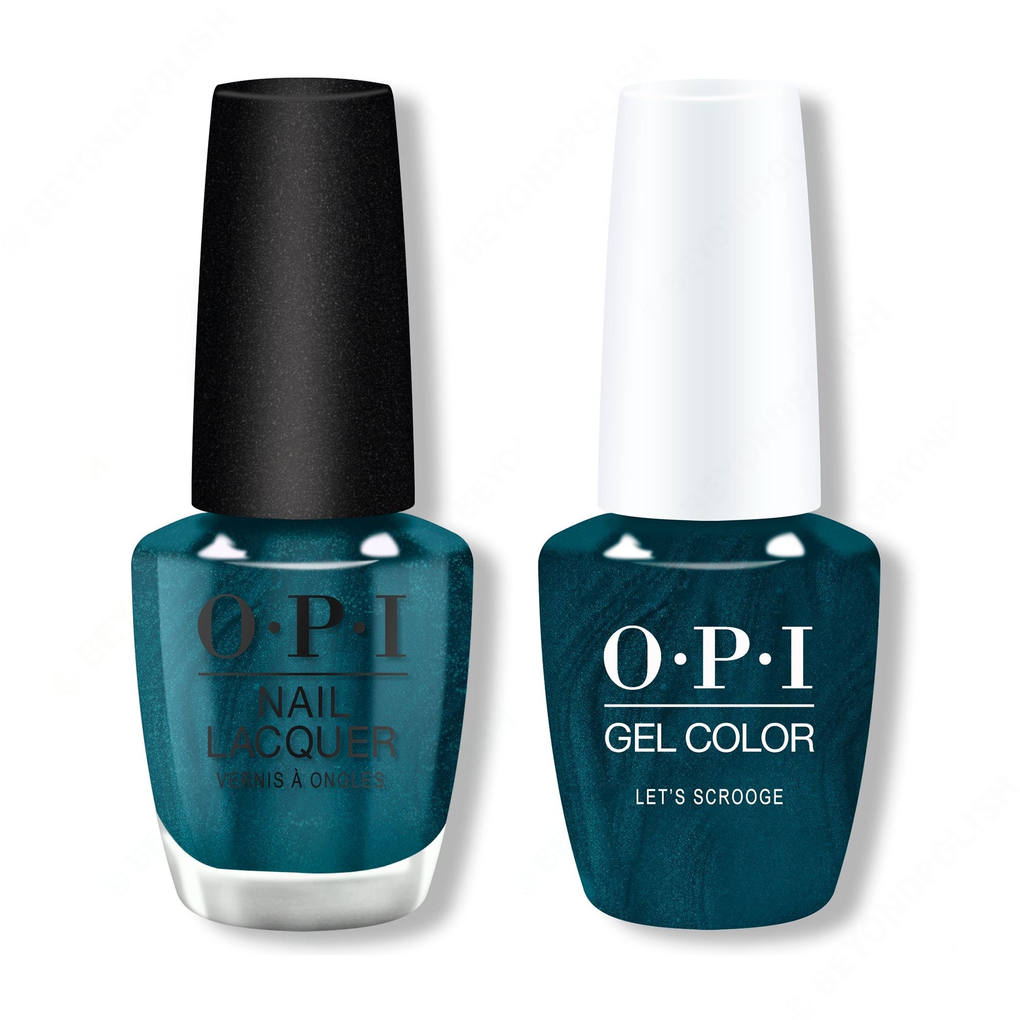 OPI - Gel & Lacquer Combo - Let's Scrooge - Professional Care
