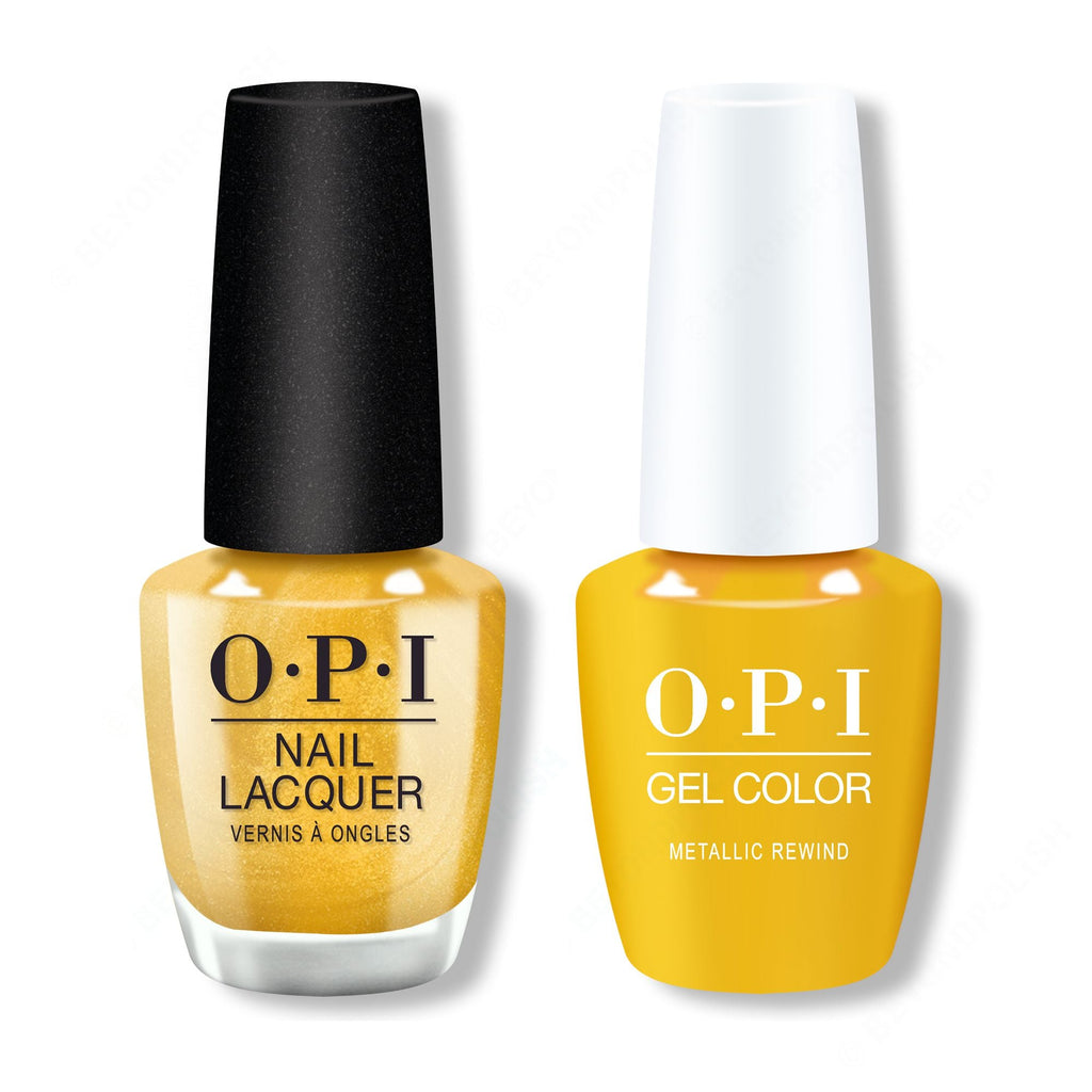 OPI - Gel & Lacquer Combo - Metallic Rewind - Professional Care