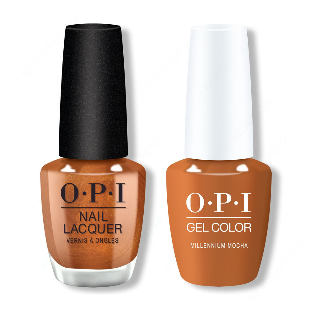 OPI - Gel & Lacquer Combo - Millennium Mocha - Professional Care
