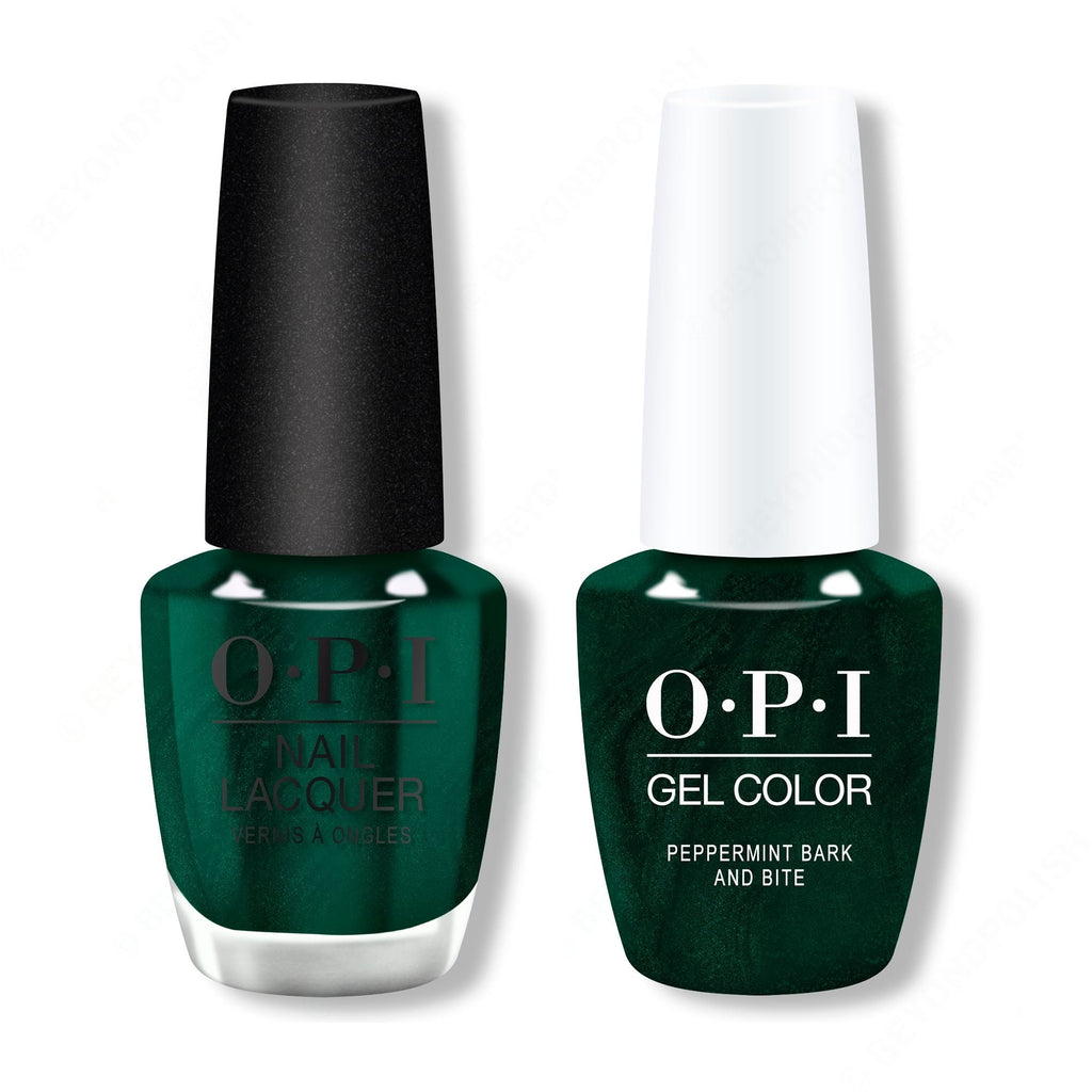 OPI - Gel & Lacquer Combo - Peppermint Bark and Bite - Professional Care