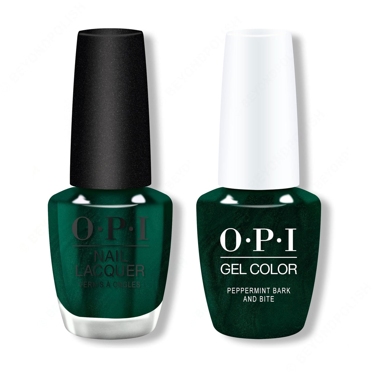 OPI - Gel & Lacquer Combo - Peppermint Bark and Bite - Professional Care