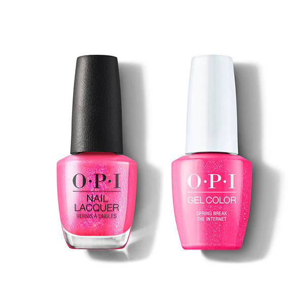 OPI - Gel & Lacquer Combo - Spring Break The Internet - Professional Care