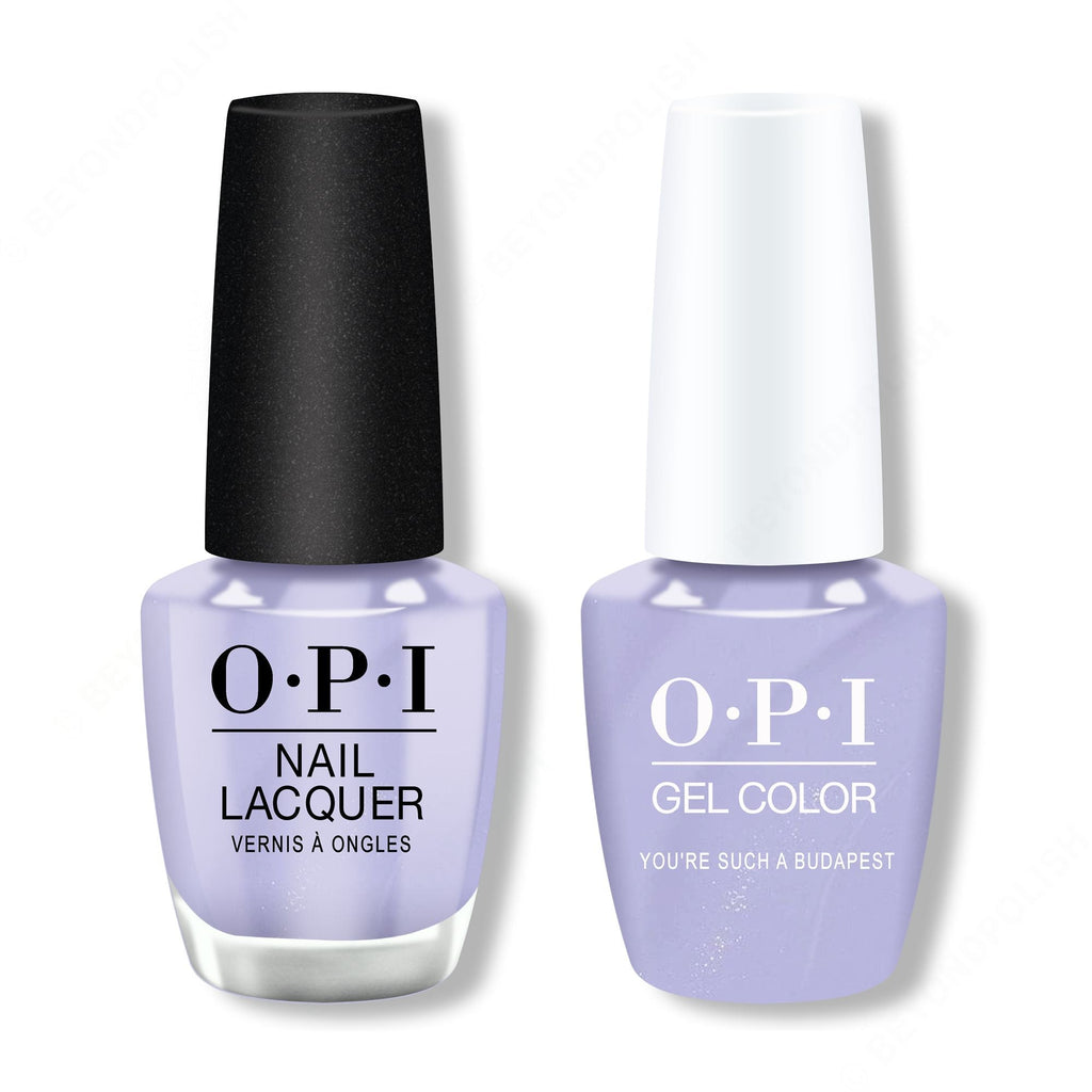 OPI - Gel & Lacquer Combo - You're Such A BudaPest - Professional Care