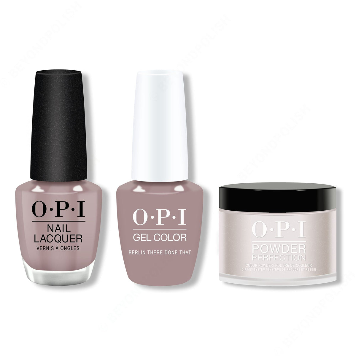 OPI - Gel, Lacquer & Dip Combo - Berlin There Done That - Professional Care