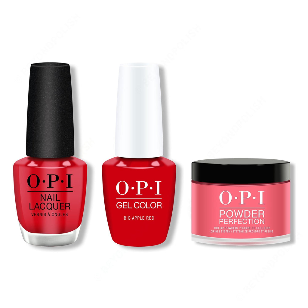 OPI - Gel, Lacquer & Dip Combo - Big Apple Red - Professional Care