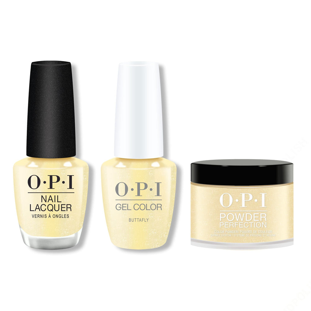 OPI - Gel, Lacquer & Dip Combo - Buttafly - Professional Care