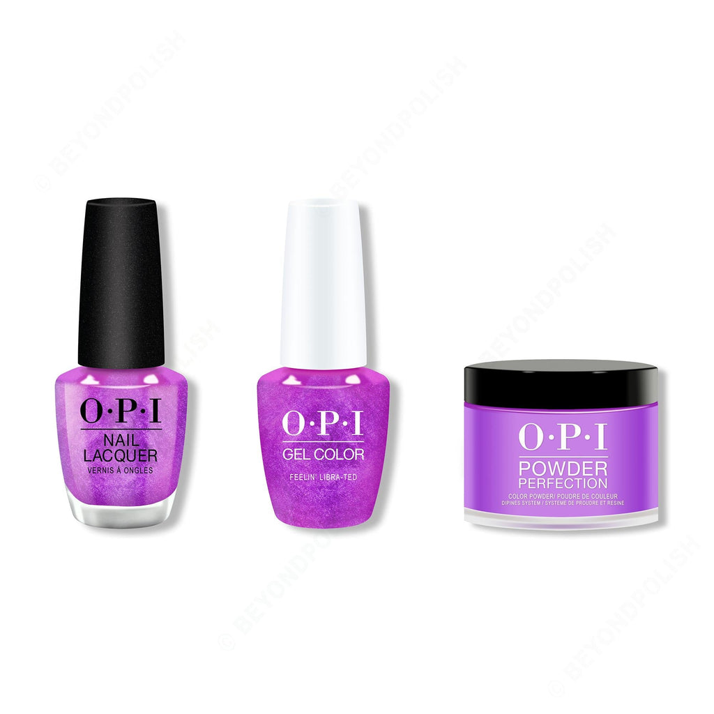 OPI - Gel, Lacquer & Dip Combo - Feelin' Libra-ted - Professional Care