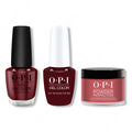 OPI - Gel, Lacquer & Dip Combo - Got the Blues for Red - Professional Care