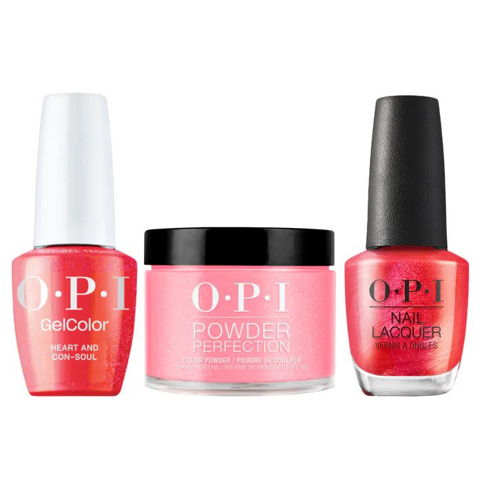 OPI - Gel, Lacquer & Dip Combo - Heart and Con-Soul - Professional Care