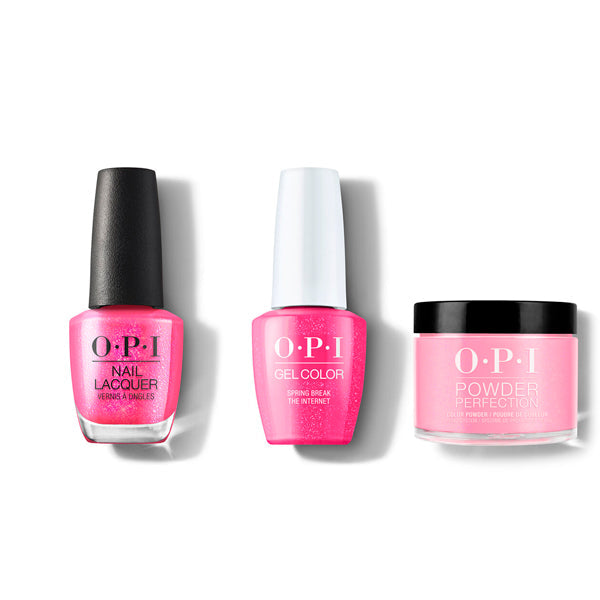 OPI - Gel, Lacquer & Dip Combo - Spring Break The Internet - Professional Care