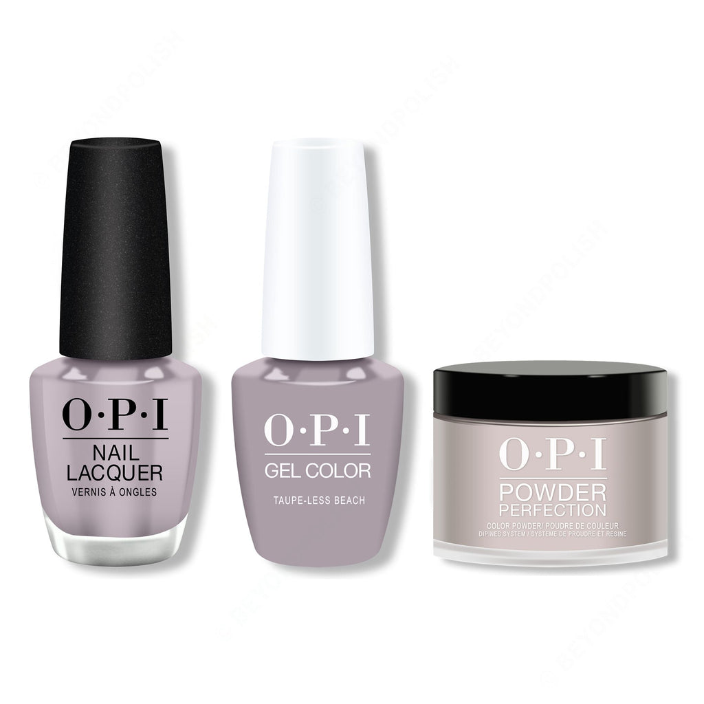 OPI - Gel, Lacquer & Dip Combo - Taupe-less Beach - Professional Care