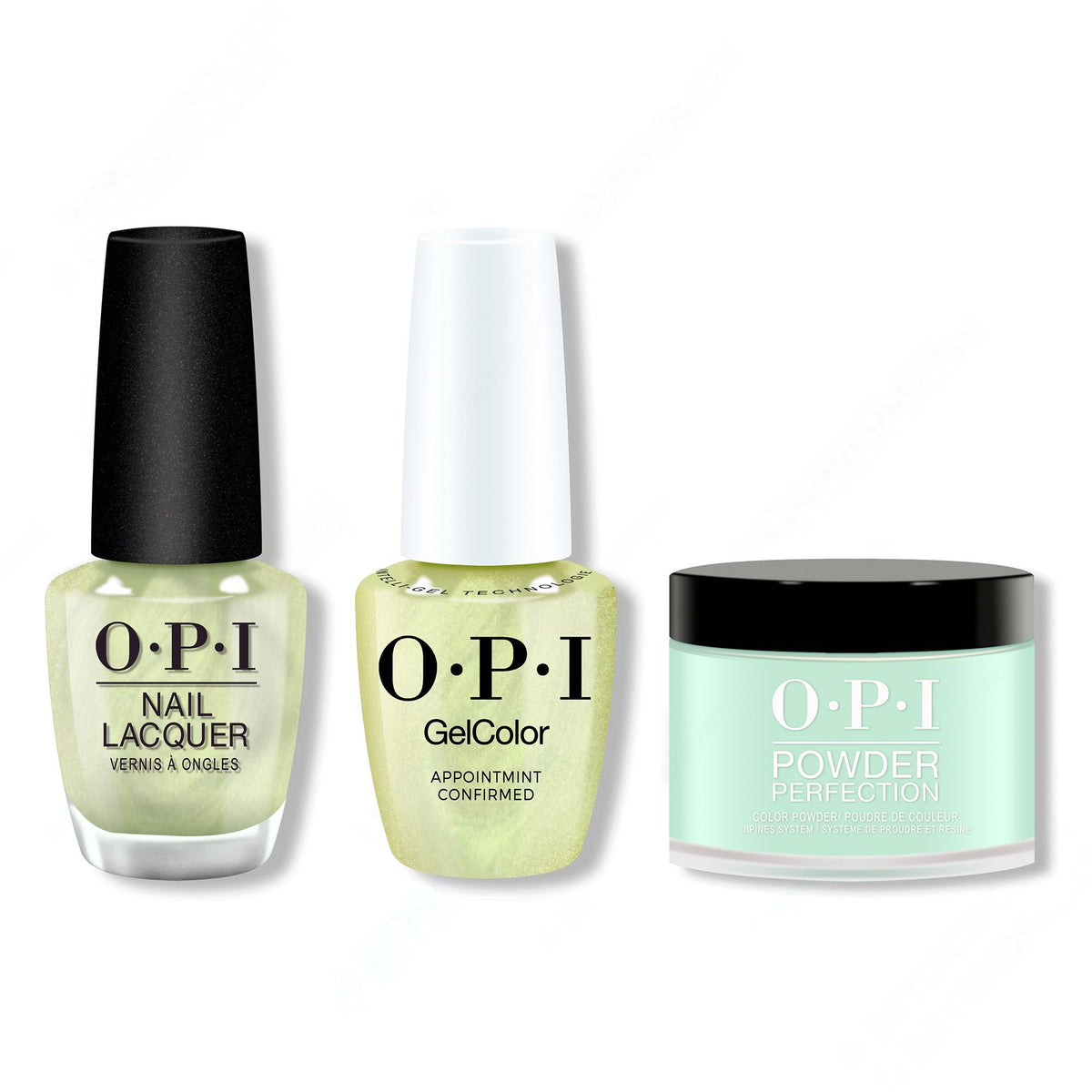 OPI - Gel, Lacquer & Dip Intelli-Gel Combo - AppointMINT Confirmed - Professional Care