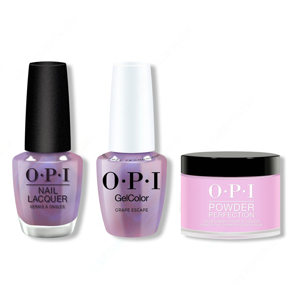OPI - Gel, Lacquer & Dip Intelli-Gel Combo - Grape Escape - Professional Care