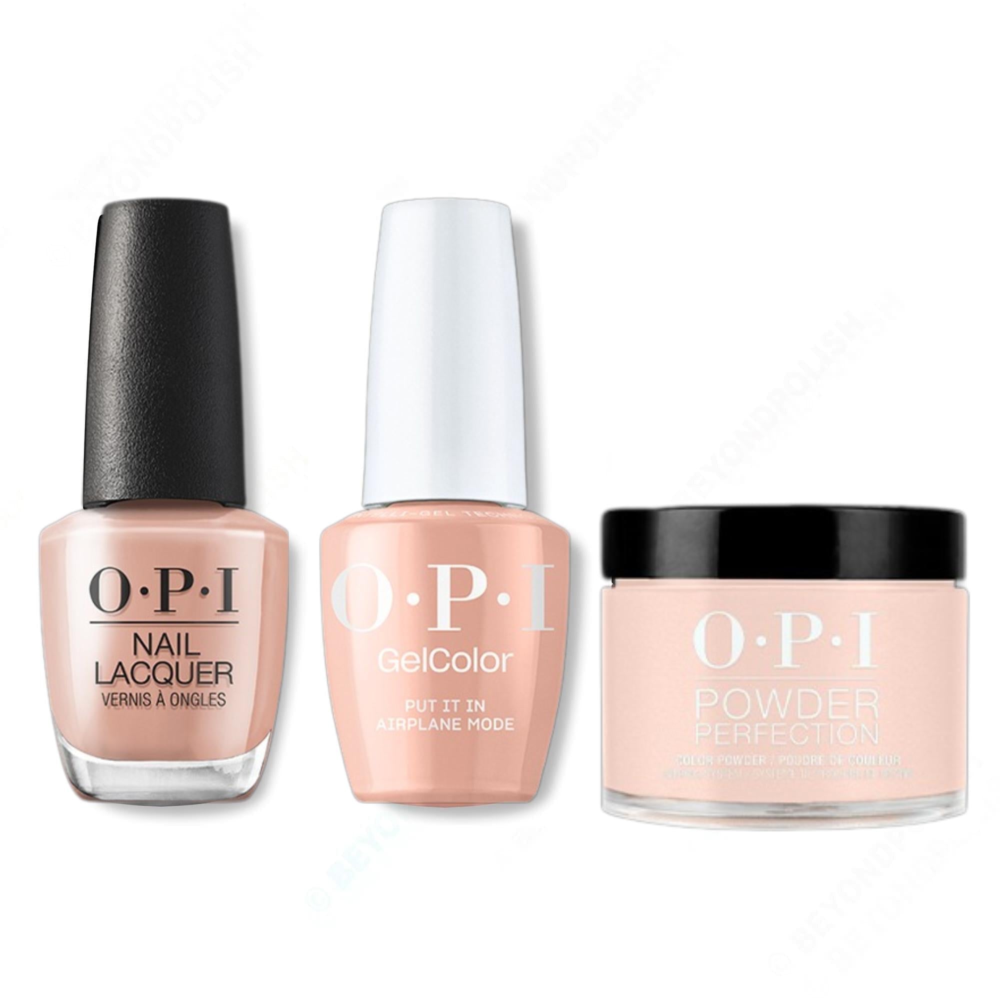 OPI - Gel, Lacquer & Dip Intelli-Gel Combo - Put It in Airplane Mode - OPIcons Spring 2026 - Professional Care