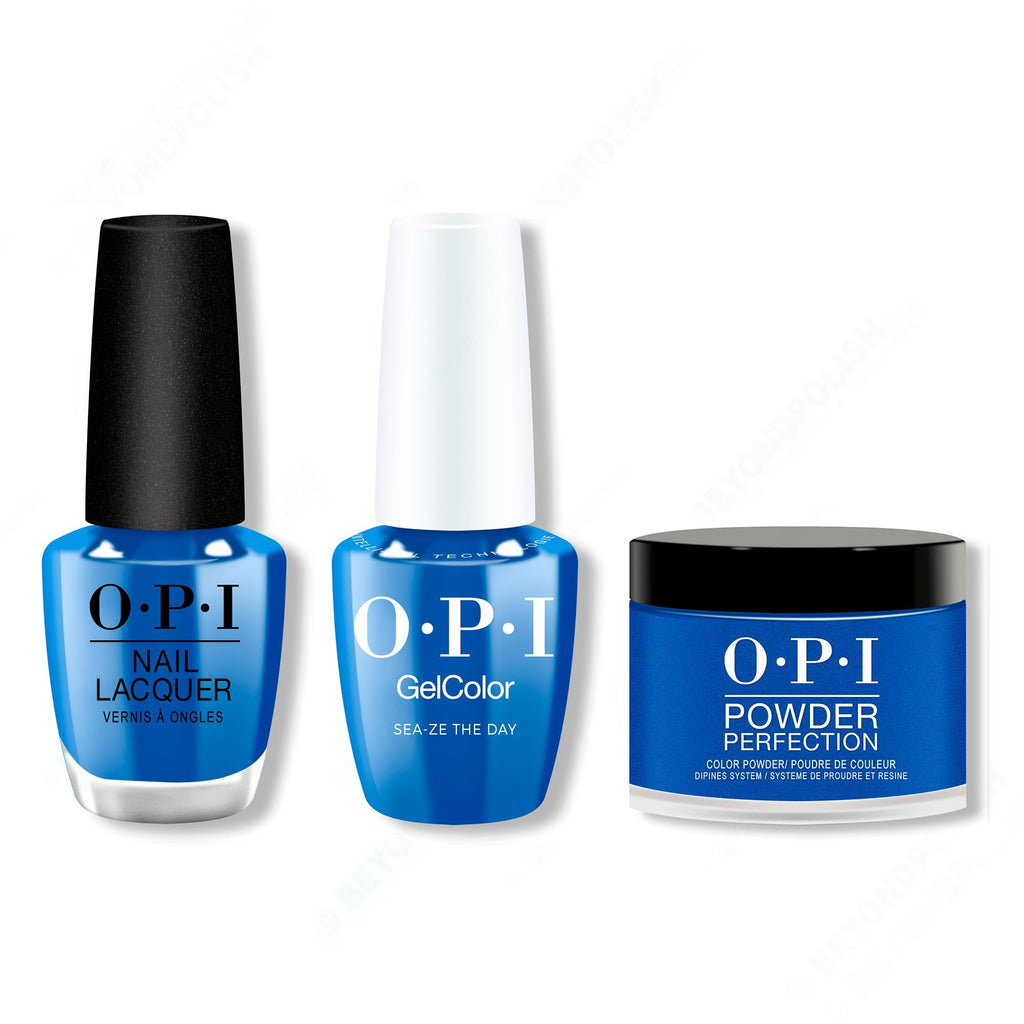 OPI - Gel, Lacquer & Dip Intelli-Gel Combo - Sea-Ze the Day - Professional Care