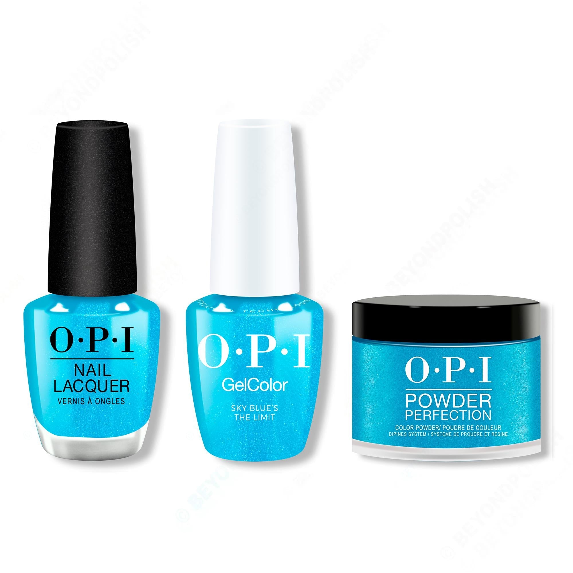 OPI - Gel, Lacquer & Dip Intelli-Gel Combo - Sky Blue's the Limit - Professional Care