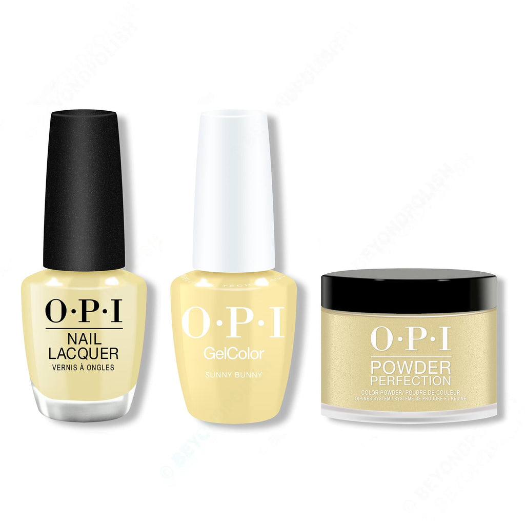 OPI - Gel, Lacquer & Dip Intelli-Gel Combo - Sunny Bunny - OPIcons Spring 2026 - Professional Care