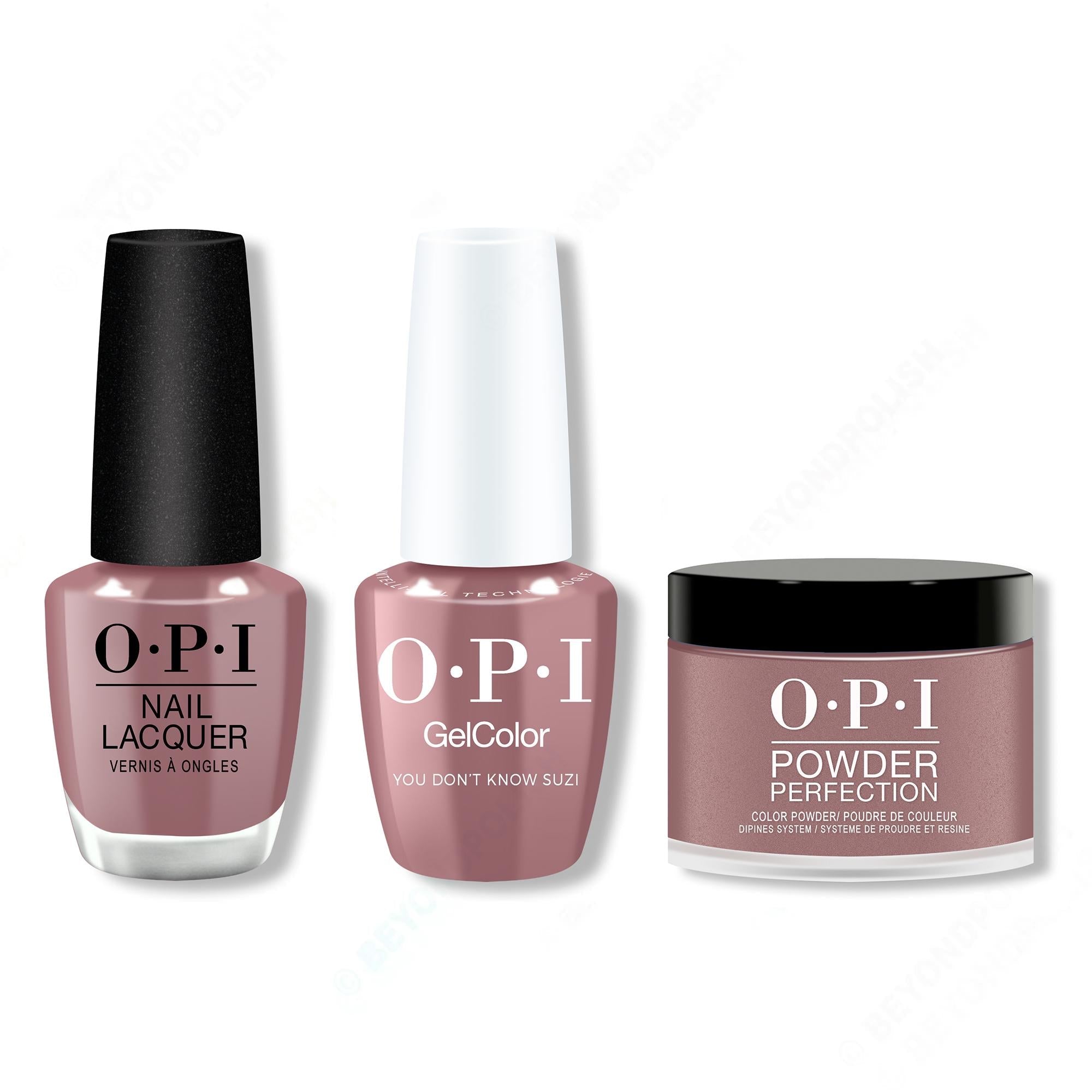 OPI - Gel, Lacquer & Dip Intelli-Gel Combo - You Don't Know Suzi - OPIcons Spring 2026