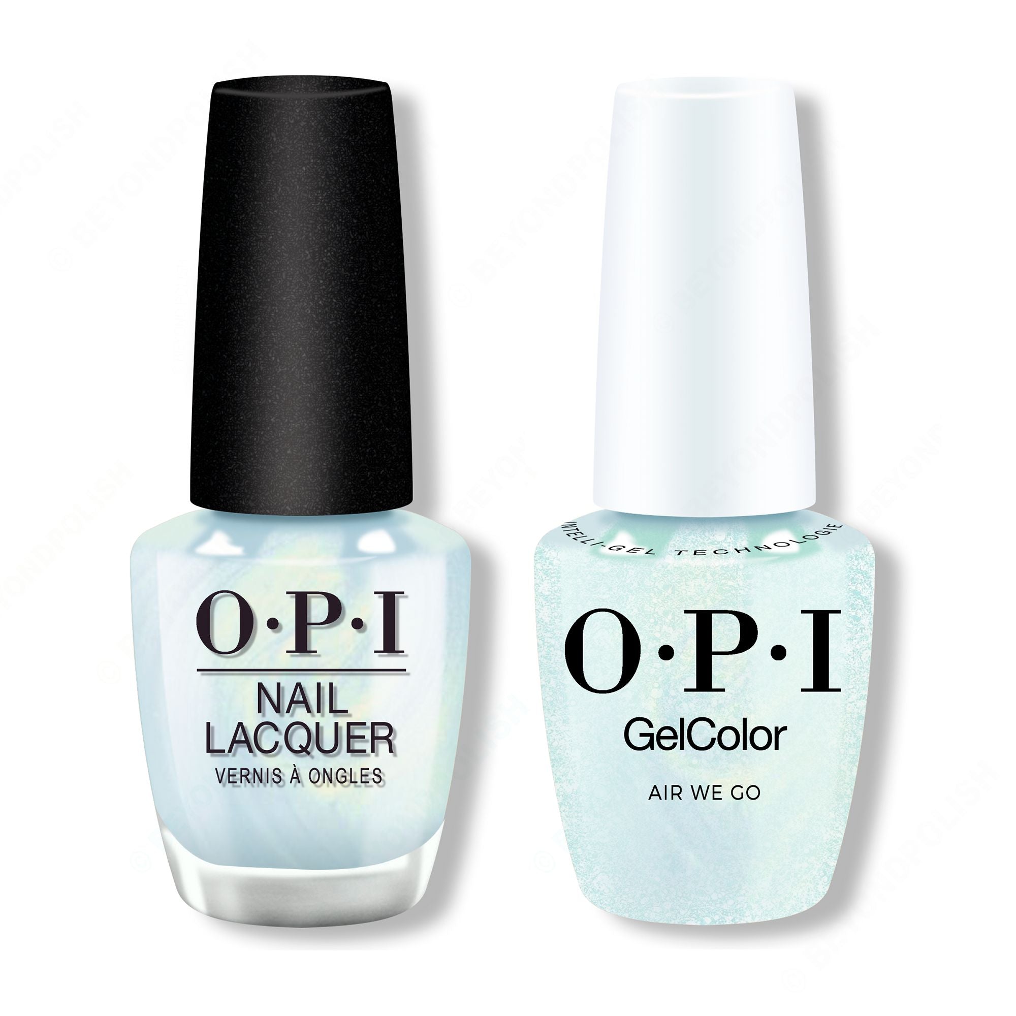 OPI - Gel & Lacquer Intelli-Gel Combo - Air We Go - Professional Care