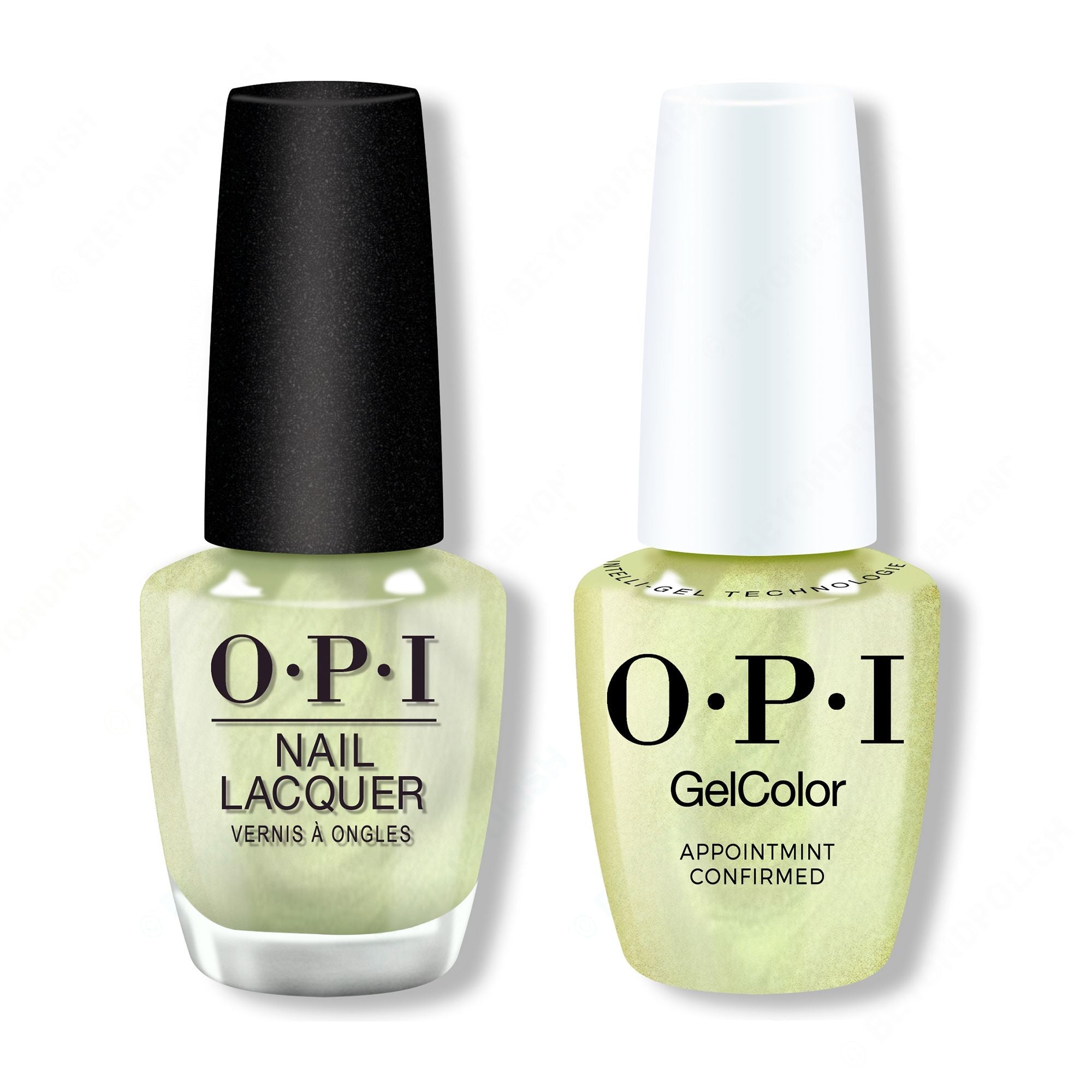 OPI - Gel & Lacquer Intelli-Gel Combo - AppointMINT Confirmed - Professional Care
