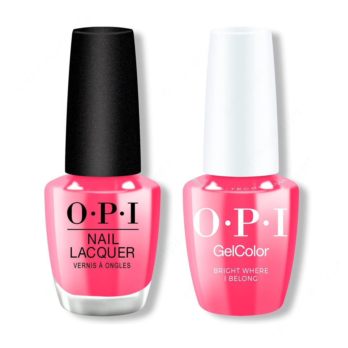 OPI - Gel & Lacquer Intelli-Gel Combo - Bright Where I Belong! - Professional Care